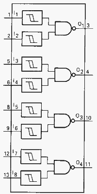 cd4093引脚图与应用资料