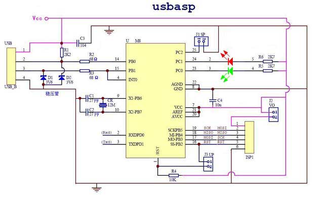 Программатор usbasp своими руками схема плата прошивка