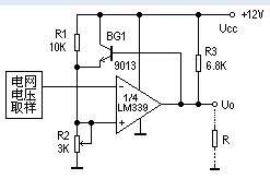 lm339电压比较器应用电路图 我给大家介绍一下lm339的典型应用电路图.
