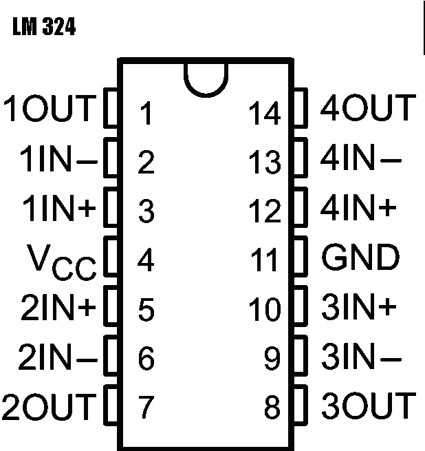 lm324四运放的应用